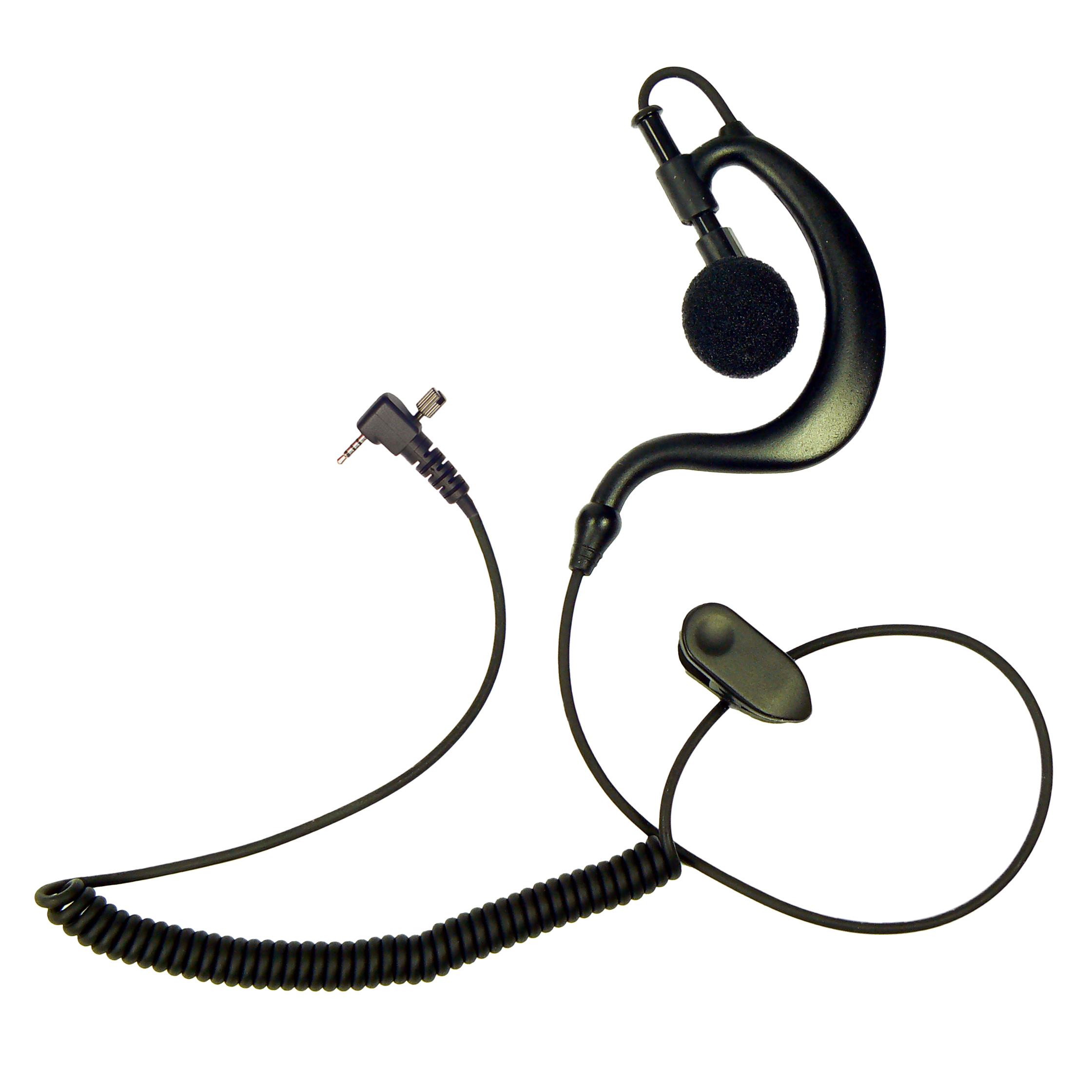 G-Shape earpiece Sepura Tetra radio