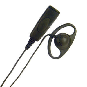 D-Shape earpiece PTT Tetra Airwaves