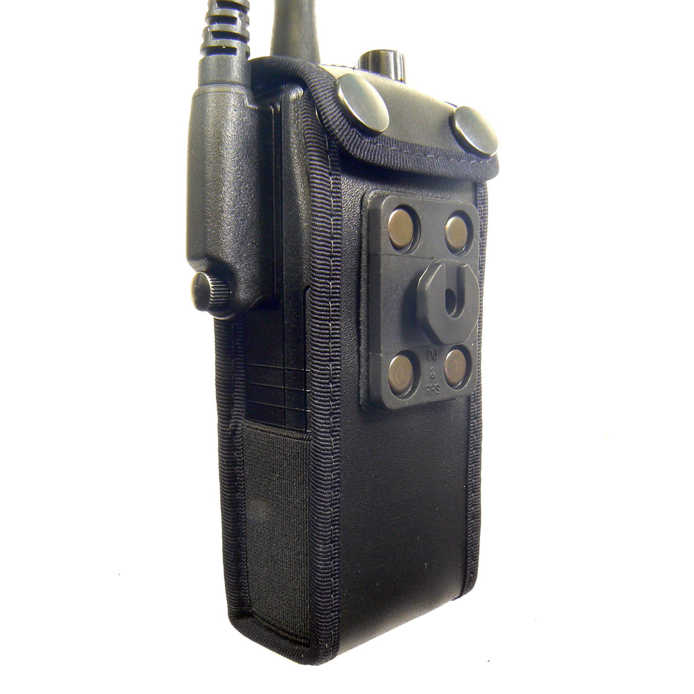 Sepura STP8000 Radio Case Leather with Click-On