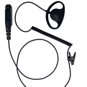 D-Shape Tetra radio earpiece Sepura SEP4